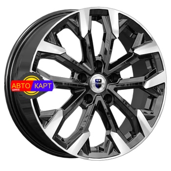 6,5x17/5x112 ET38 D66,6 Морейн (КС1046) Алмаз черный
