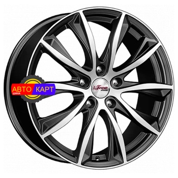 7,5x18/5x112 ET35 D66,6 Каzантип (КС684М) Блэк Джек