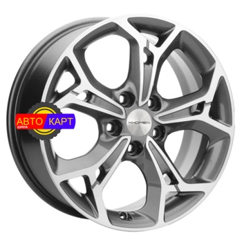 7x17/5x114,3 ET50 D67,1 KHW1702 (CX-5/Seltos/Optima) Gray-FP