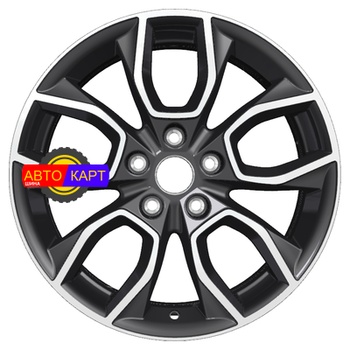 7x17/5x114,3 ET47 D67,1 KHW1713 (SantaFe) Black-FP