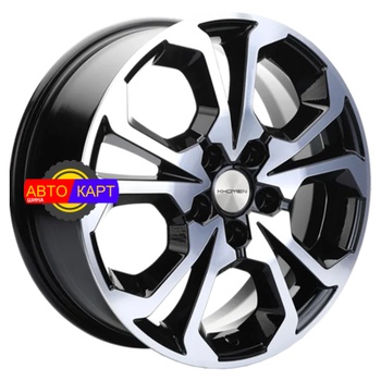 6,5x17/5x114,3 ET50 D64,1 KHW1711 (Haval/Honda) Black-FP