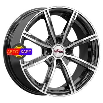 6x15/4x98 ET33 D58,5 Калибр (КС1117) Блэк Джек