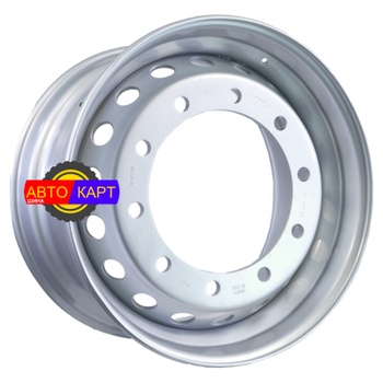 11,75x22,5/10x335 ET135 D281 Silver (JNTS) (14 мм) (б/к) 5 000 кг