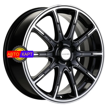6,5x17/4x100 ET44 D54,1 KHW1707 (KIA Rio I/II Solaris I/II) Black-FP