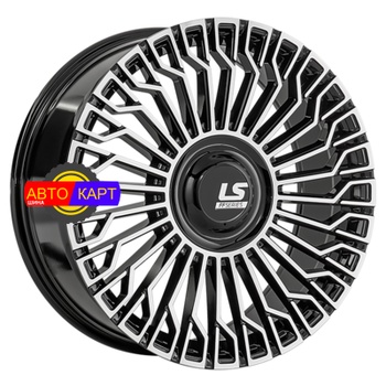 8,5x20/6x139,7 ET25 D106,1 RC99 BKF (конус, Колпак+лого)
