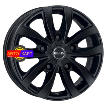 7x17/5x160 ET55 D65,1 Load 5 Gloss Black