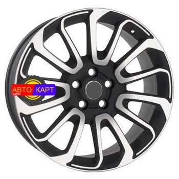 9,5x21/5x120 ET49 D72,6 LR39 BKF (пш, LR002)