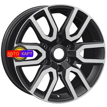 8x17/6x139,7 ET30 D106,1 KHW1723 (JAC T6 Pickup) Black-FP