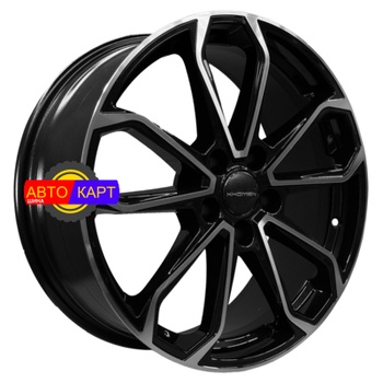 7x18/5x112 ET43 D57,1 KHW1816 (Kodiaq/Tiguan/Audi Q3) Black-FP