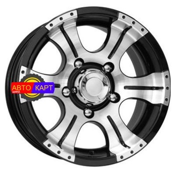8x16/5x139,7 ET-15 D110,1 Байконур Джип-рейд (КС465М) Алмаз черный