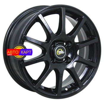 6x15/4x114,3 ET40 D66,1 CR-16 Black