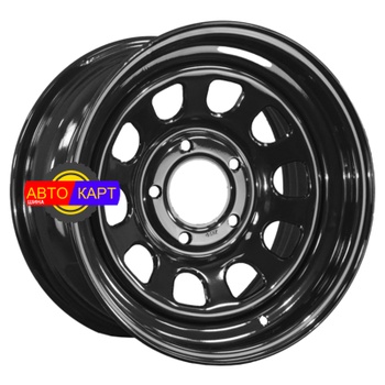 8x16/5x130 ET20 D84 Mercedes Semicircle Gloss Black (LTM)
