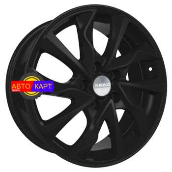 7x17/5x114,3 ET50 D67,1 Marseille (КЛ238) Черный бархат