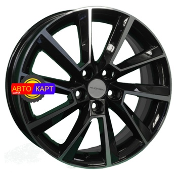 6x16/5x100 ET40 D54,1 KHW1604 (Prius) Black-FP