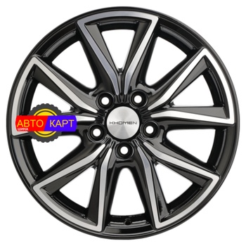 7x17/5x108 ET50 D63,35 KHW1706 (Ford C-Max) Black-FP