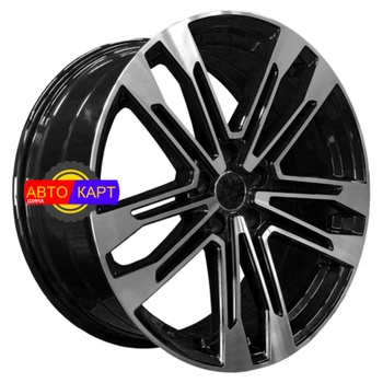 8,5x19/5x112 ET33 D66,45 3044 Gloss Black Machine Face (PDW)