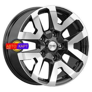 7x17/5x139,7 ET40 D98 Трикстер (Niva) (КС1170) Алмаз черный