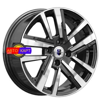 6x15/4x100 ET45 D67,1 Хант (КС1034) Алмаз черный