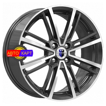 7x17/5x112 ET45 D66,6 Эрфурт (КС898) Алмаз черный