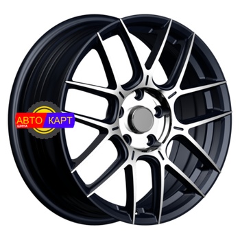 7x17/5x110 ET40 D67,1 FA8541 Gloss Black Machined Face (ZJH) FlowForming