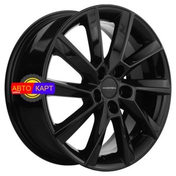 6x16/5x100 ET40 D54,1 KHW1604 (Prius) Black