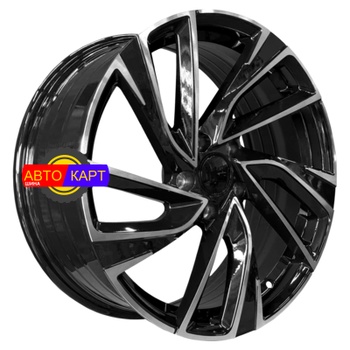 7,5x18/5x112 ET42 D57,1 5498 Gloss Black Machine Face (PDW)