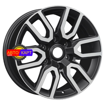 8x17/6x139,7 ET46 D67,1 KHW1723 (Pajero) Black-FP