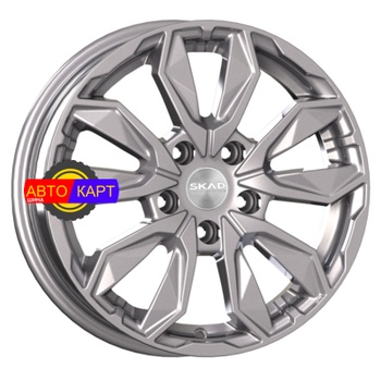 6x16/5x114,3 ET43 D67,1 Сочи (КЛ309) Arctic grey