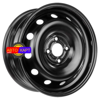 6x15/4x100 ET50 D60 15001 AM Black Lada Largus_New/Nissan Almera
