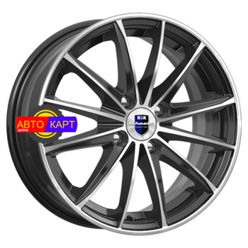 6x15/4x100 ET40 D67,1 Пойнт Бланк (KC884) Алмаз черный SK