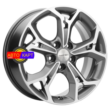 7x17/5x110 ET46 D63,3 KHW1702 (Changan CS35/CS35 Pro) Gray-FP