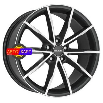 8x18/5x112 ET50 D57,1 Ringe Ice Black