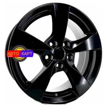 6x15/5x100 ET38 D57,1 KL-265 Черный бархат