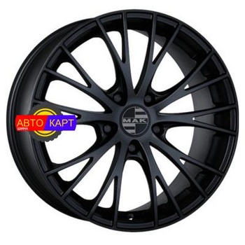 8x18/5x112 ET21 D66,45 Rennen Matt Black