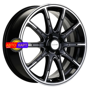 6,5x17/4x100 ET43 D60,1 KHW1707 (Lada Vesta Cross) Black-FP