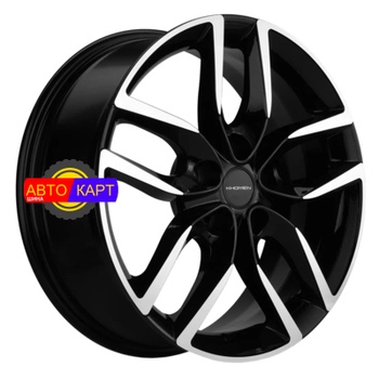 6,5x17/5x114,3 ET45 D66,1 KHW1708 (Nissan Tiida) Black-FP