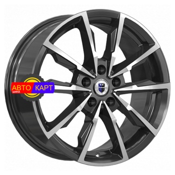 7,5x17/5x112 ET35 D66,6 Меренге (КС902) Алмаз черный