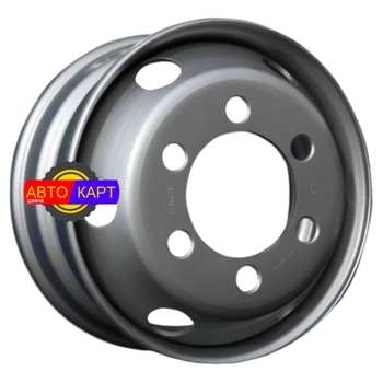 6x17,5/6x21 ET125 D161 RAL9006 (JNTS) (б/к) 1 850 кг