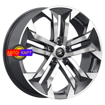 7,5x19/5x108 ET47 D60,1 КР015 (Jaecoo J7) Diamond Black Gris