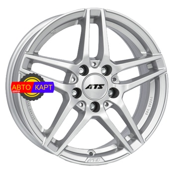 7,5x17/5x112 ET47 D66,5 Mizar Polar Silver