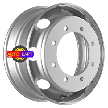 6,75x19,5/8x275 ET134 D221 M22 Silver (RZB36562OE) (12 мм) Компас 12 2 500 кг