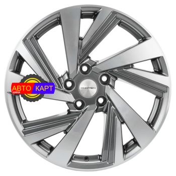 7,5x18/5x114,3 ET38 D67,1 KHW1801 (Outlander) Gray-FP