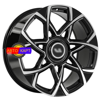 9x21/5x120 ET45,5 D62,6 LS FG59 BKF (конус, Колпак+лого)