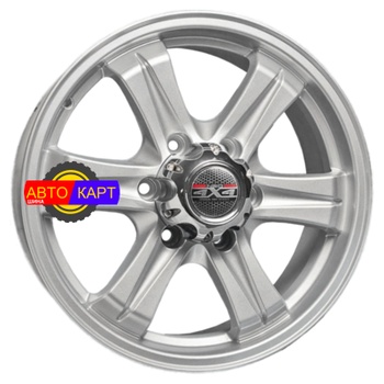 7x17/6x139,7 ET38 D100,1 722 Silver