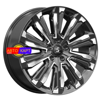 8x20/5x108 ET46 D63,35 HUMBER (КР1061) Diamond Black Gris