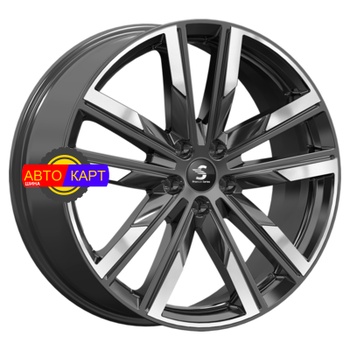 8x20/5x114,3 ET30 D60,1 КР014 (Lexus RX) Diamond Black Gris