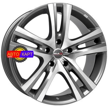 9,5x20/5x150 ET53 D110,2 Aria Gunmetal Mirror Face