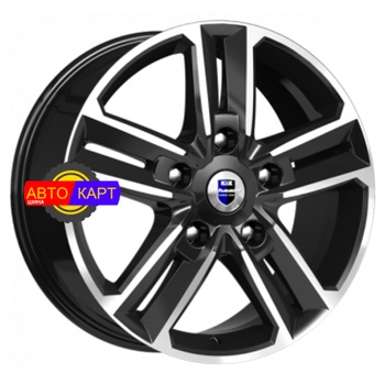 8x18/5x114,3 ET50 D67,1 Backfire (КС763M) Алмаз черный