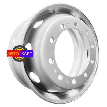 8,25x22,5/10x335 ET169 D281 Sil (16 мм) RS