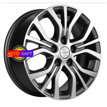 6,5x16/5x114,3 ET38 D60,1 KHW1608 (Alphard) Gray-FP